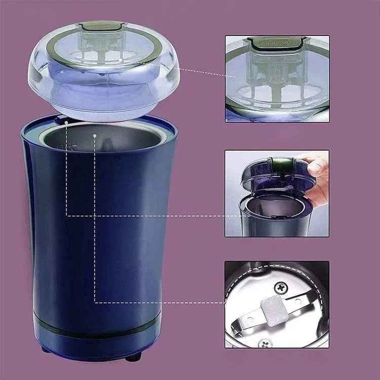 Electric Coffee Grinder - Compact Spice & Bean Grinder (Random Color) - MaxShopElectric Coffee Grinder - Compact Spice & Bean Grinder (Random Color)Kitchen & Small Appliances3ugx81 - ttCustom productElectric Coffee Grinder - Compact Spice & Bean Grinder (Random Color)Electric Coffee Grinder - Compact Spice & Bean Grinder (Random Color)